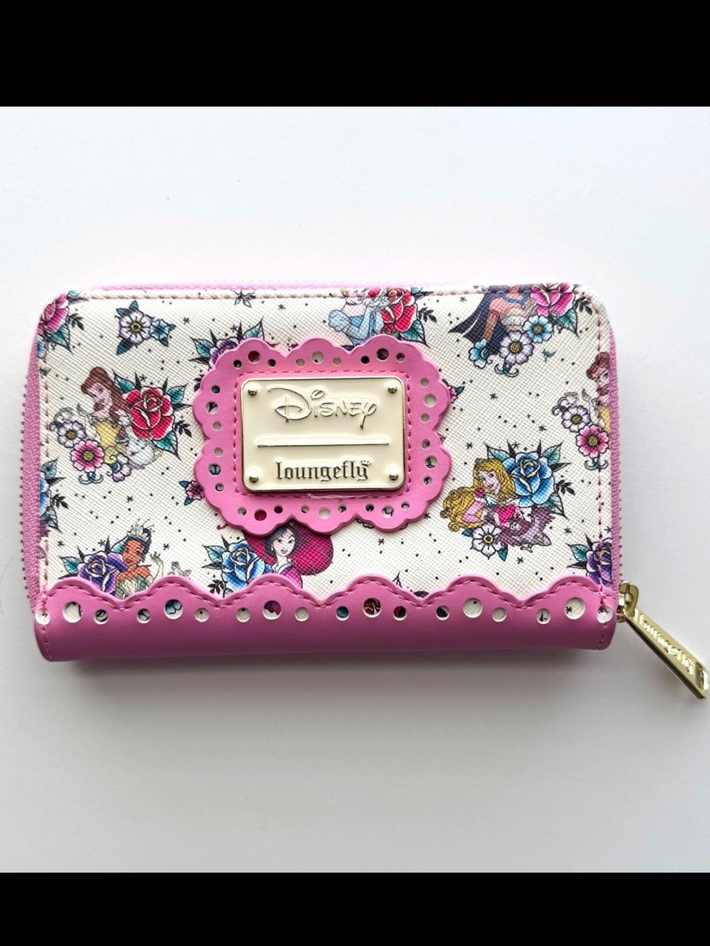 Disney AOP Princess Loungefly Wallet